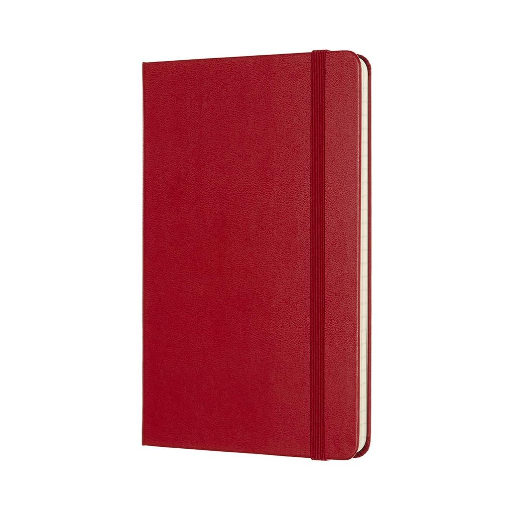 Moleskine Notebook Classic Notebook Hardcover Lined Medium Size Scarlet Red QP050F2