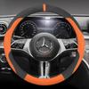 Suede Car Steering Wheel Cover for Mercedes Benz E GLC CLE CLA CLS C B A T GLA SLC 260 200 300 400 220 350 250 180 Accessories BG1