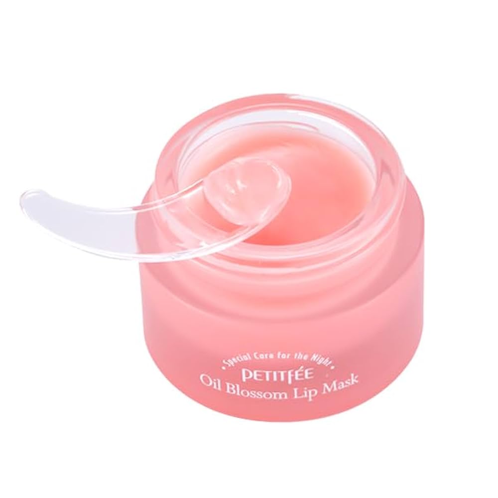 Petitfee Oil Blossom Lip Mask Camelia Seed Oil 15g AUTHENTIC STORE