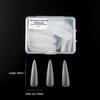 Huashengmei 3rd Gen Seamless Frosted Ultra-Thin False Nails Refill