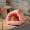 Thickened Hamster Cotton Nest Windproof Animal Rest Shelter Pet Bed House  Pet Supplies