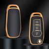 TPU Car Flip Key Case Cover Shell for Ford Fusion Fiesta Mondeo Ecosport Kuga Escort Everest Ranger F150 Keyless Fob Accessories