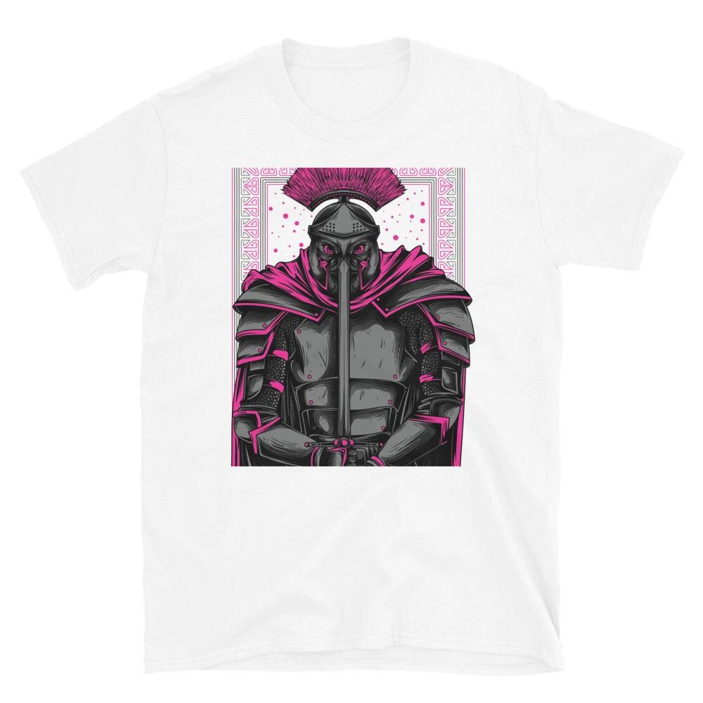 Gladiator Warrior Fantasy Monster Art Retro Classic Everyday Graphic T-Shirt L