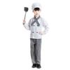 Rollenspiel Kinder Koch T-Shirt Karnevalsparty Kochmütze Kinder Kochuniform Kinder Jungen Mädchen
