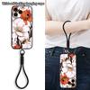 Oil Painting Flower Pattern Hand Strap Case For iPhone 17 Pro Max iPhone 16 15 14 13 Pro Max Magnetic For Magsafe Hybrid TPU+PC Matte Cover