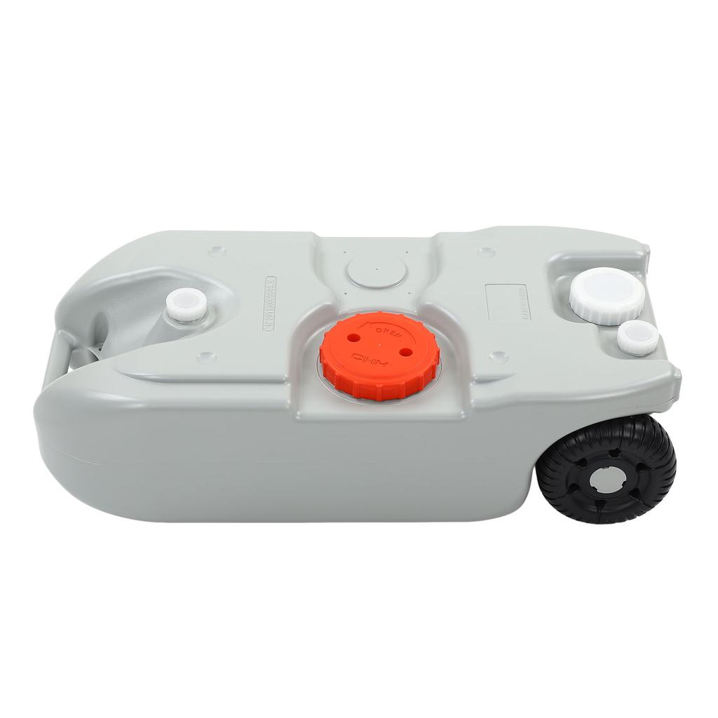 Water Tote Tank Wheeler Portable RV HDPE Water Tote Tank 40L Large Capacity Universal Fit for RV