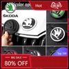 Car Sticker 2025 New 8/9cm Car Emblem Front Hood Badge Trunk Sticker Accessories For Skoda Octavia Kodiaq Enyaq iV Kamiq Scala S