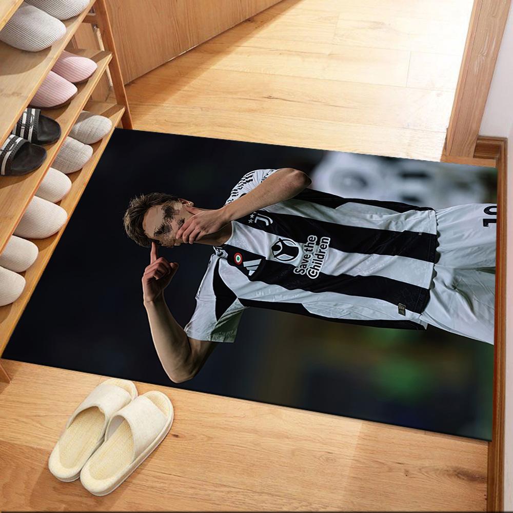 Juventus Floor Mat Design For Dining Room Living Rooms Study Room Bedrooms Antislip Carpet Anime Office Decor Perfect Birthdaychristmas Gift Idea