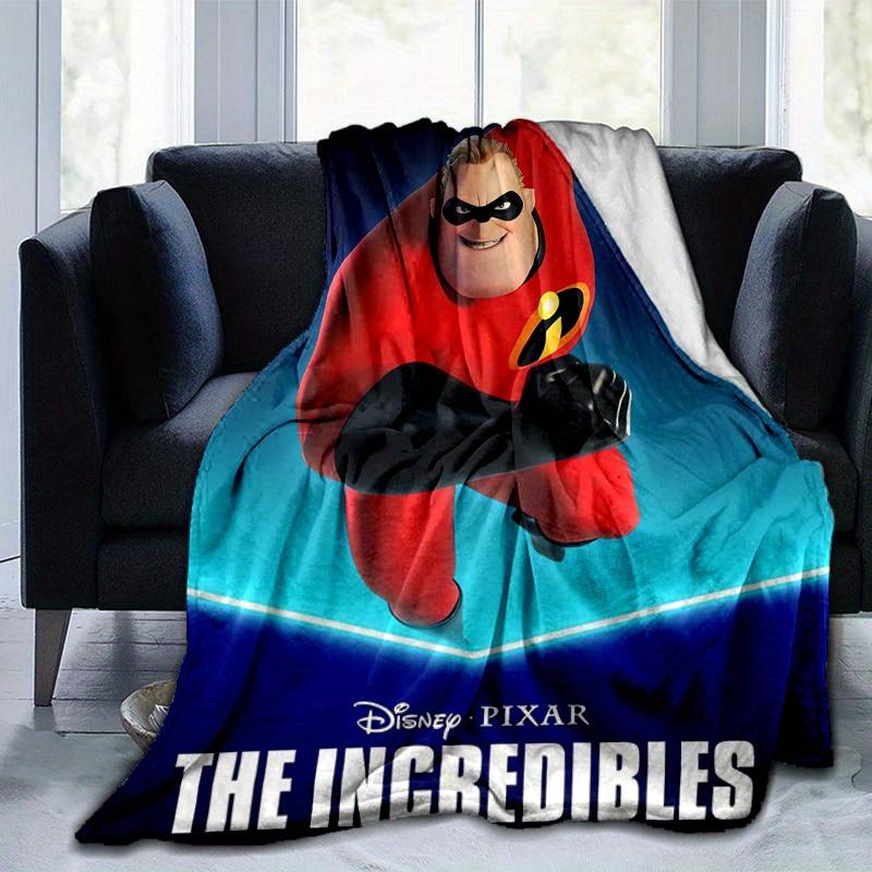 1pc, "The Incredibles Mr. Incredible Superhero Blanket Soft Throw for Home Decor, Couch Cover, Outdoor Use, Travel, Camping