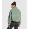 Gymshark Elevate Fleece Mid Jacket Unit Green B5a7t Ecjf