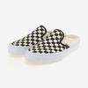 Classic Slip On Mule Checkerboard Black White Checkerboard Black White 8 1