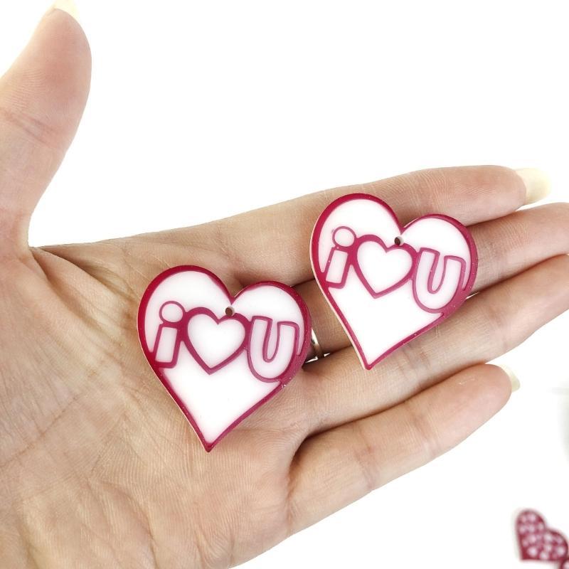 Craft Stunning Earrings Making Mold Butterfly Heart Pendant Silicone Molds Handcrafted Eardrop Moulds for DIY Lover