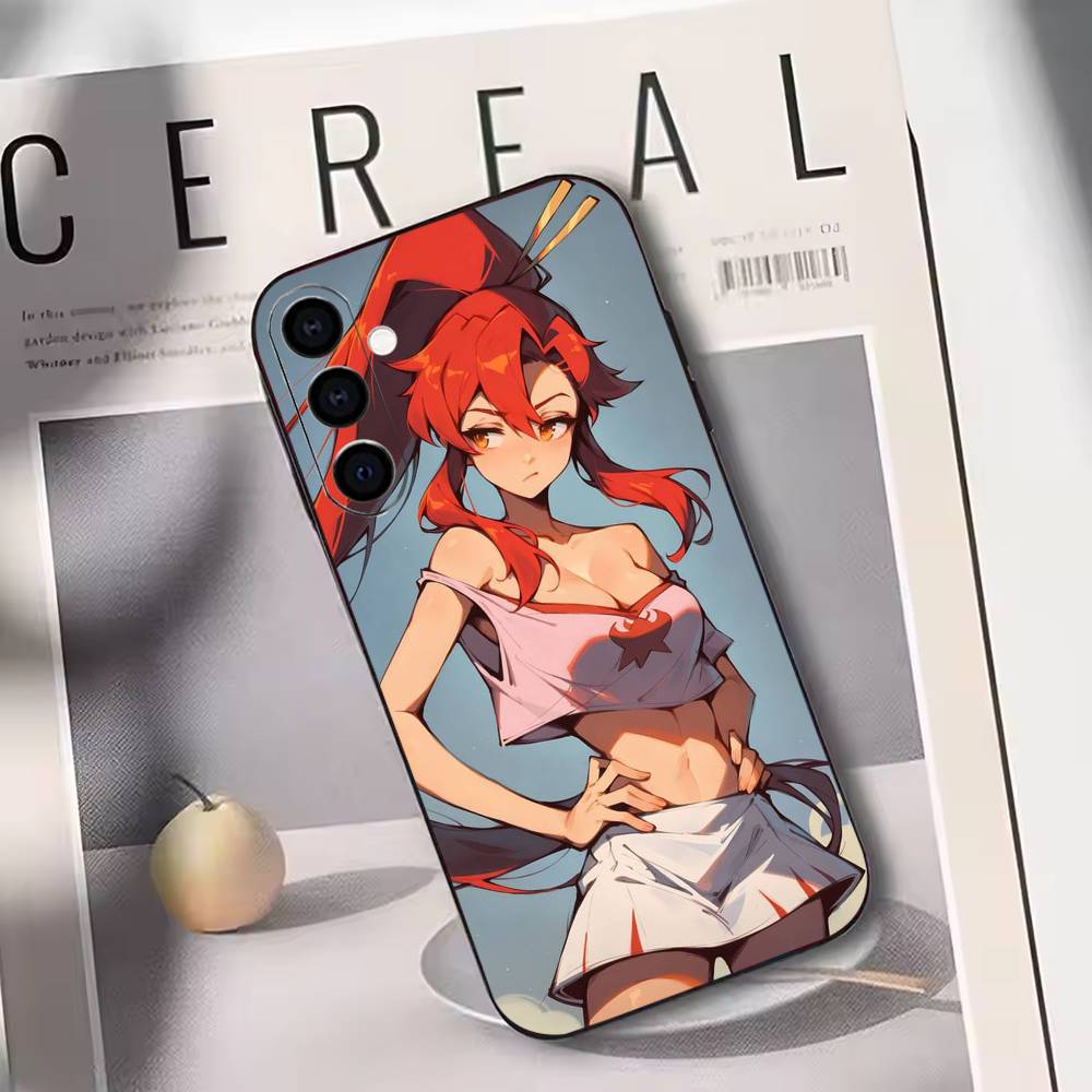 

Tengen Toppa Gurren Lagann Phone Case For Samsung Galaxy A73,A72,A71,A70,A53,A52,A51,Soft Silicone Black Cover Samsung a22 4g