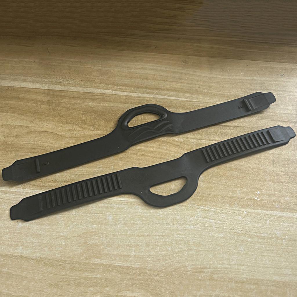 1Pair Scubas Diving Snorkeling Swim Fin Strap Fin Replacement Buckle Strap Adjustable Underwater Fin Buckle Strap