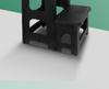 Portable Multi-Functional Two-Step Anti-Slip Folding Ladder Stool