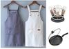 Plus Size Stain-Proof Canvas Kitchen Apron for Cooking and Catering