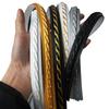 1 ud. 1m/39.37in Elegante Tira Decorativa de PVC Imitación Yeso, Moldura Impermeable Autoadhesiva para Ventanas y Paredes de TV