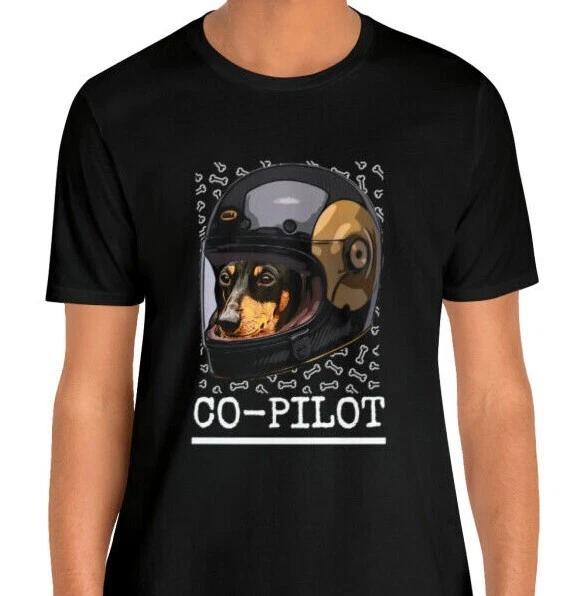 Dachshund  Dog is My Co-pilot  Dachshund Weenie Dog Dachshund Lover Tshirt 4XL