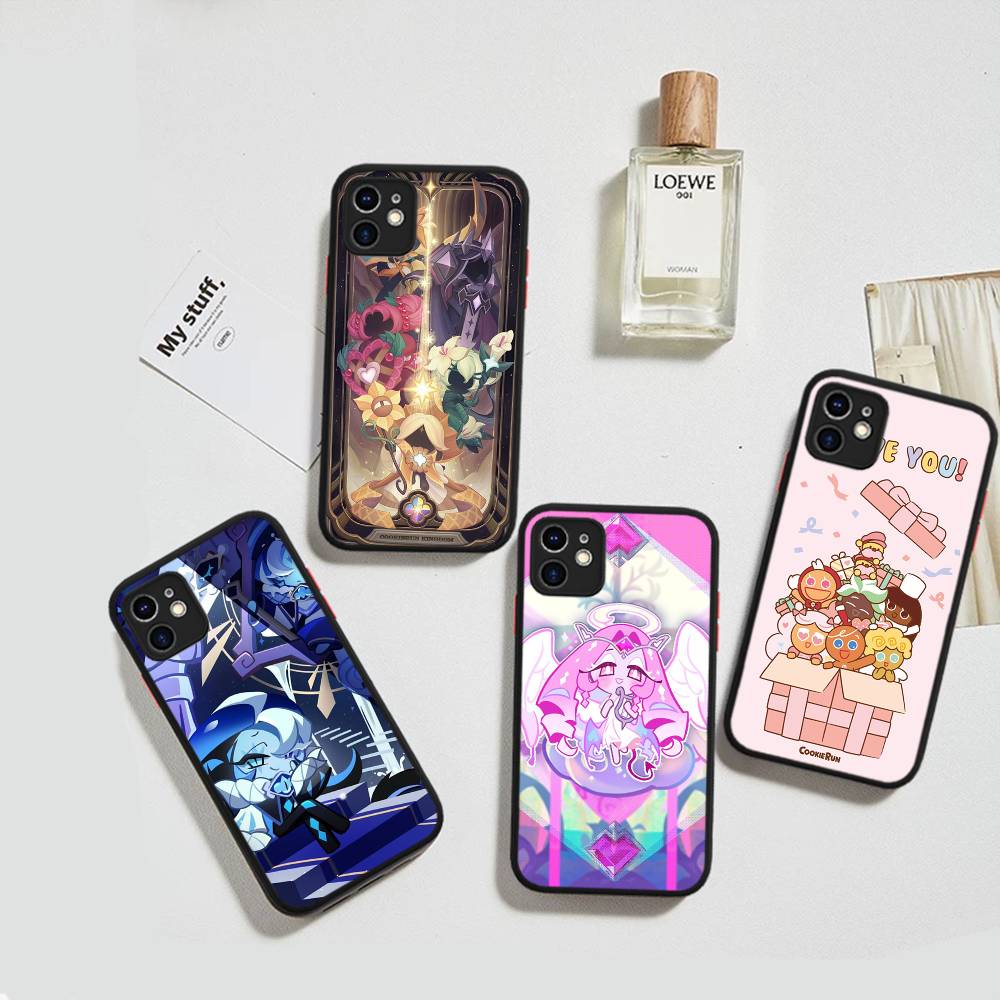 Mobile Game C-Cookie Run Kingdom Phone Case For IPhone 16 15 14 13 12 11 Pro Max 7 8 6 6s Plus Matte Cover