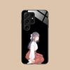 JJK Utahime Iori Glass Mobile Phone Case for Samsung Galaxy S26 S25 S24 S23 S22 S21 S20 Note20 Plus FE Ultra Colorful Cover