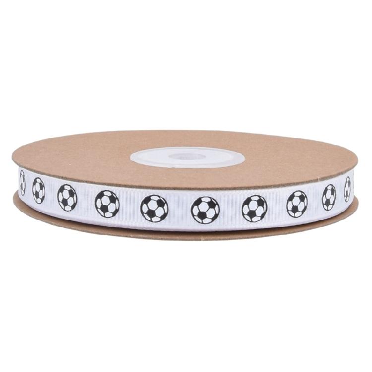 Football Gift Wrapping Ribbon Soccer Birthday Parties Decors Enhances Decors