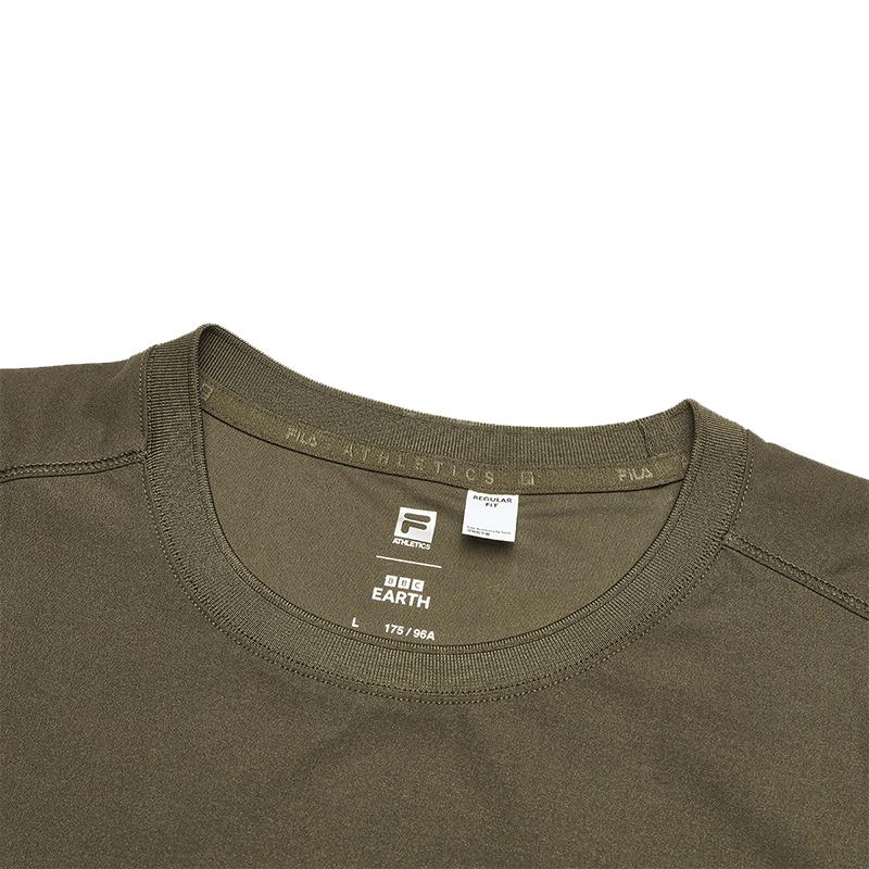 FILA x BBC EARTH T Shirt Men's Chestnut A11M437123FDR