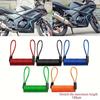 Cabo de Aço com Mola para Bicicleta Corda Antifurto Alarme Trava de Disco Lembrete de Segurança para Bicicleta Proteção contra Roubo de Motocicleta 120-145cm