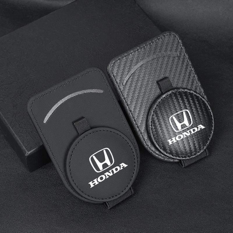 Car Visor Glasses Clip Car Emblem Card sunglasses Bracket For Honda Civic Accord Crosstour Spirior Odyssey Avancier UR-V Sienna