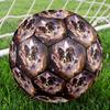 Galaxy Cat Dog Indoor Soccer Ball Size 5 Colorful All Ages Machine Stitched PVC Competition Ready Durable High-Bounce