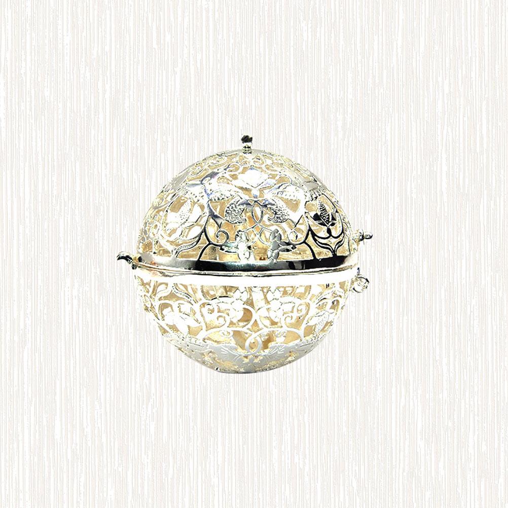 Buy COLOGO07448cm Round Shape Copper Hollow Out Grain Aromatherapy