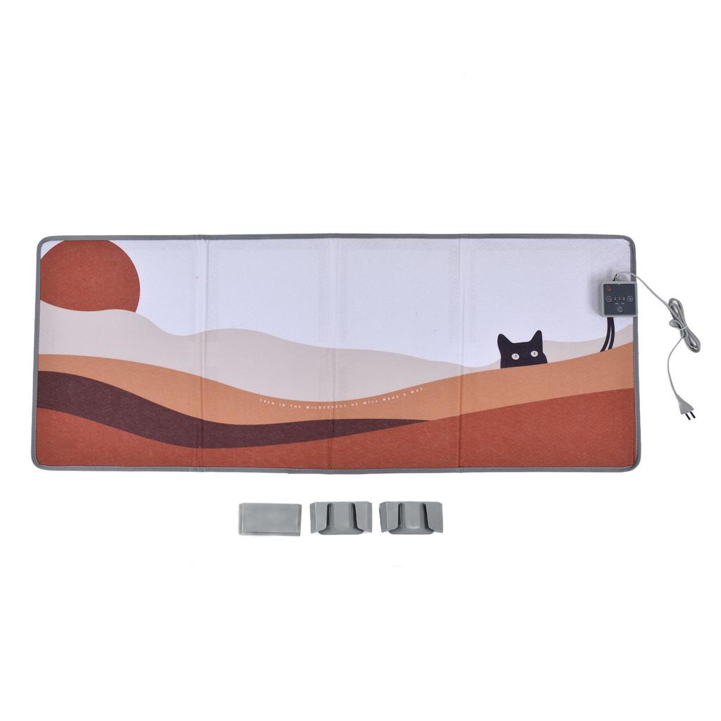 Folding Space Heaters 30s Fast Heating 4 Enclosure Structure M Shape Portable Breathable Safe Desk