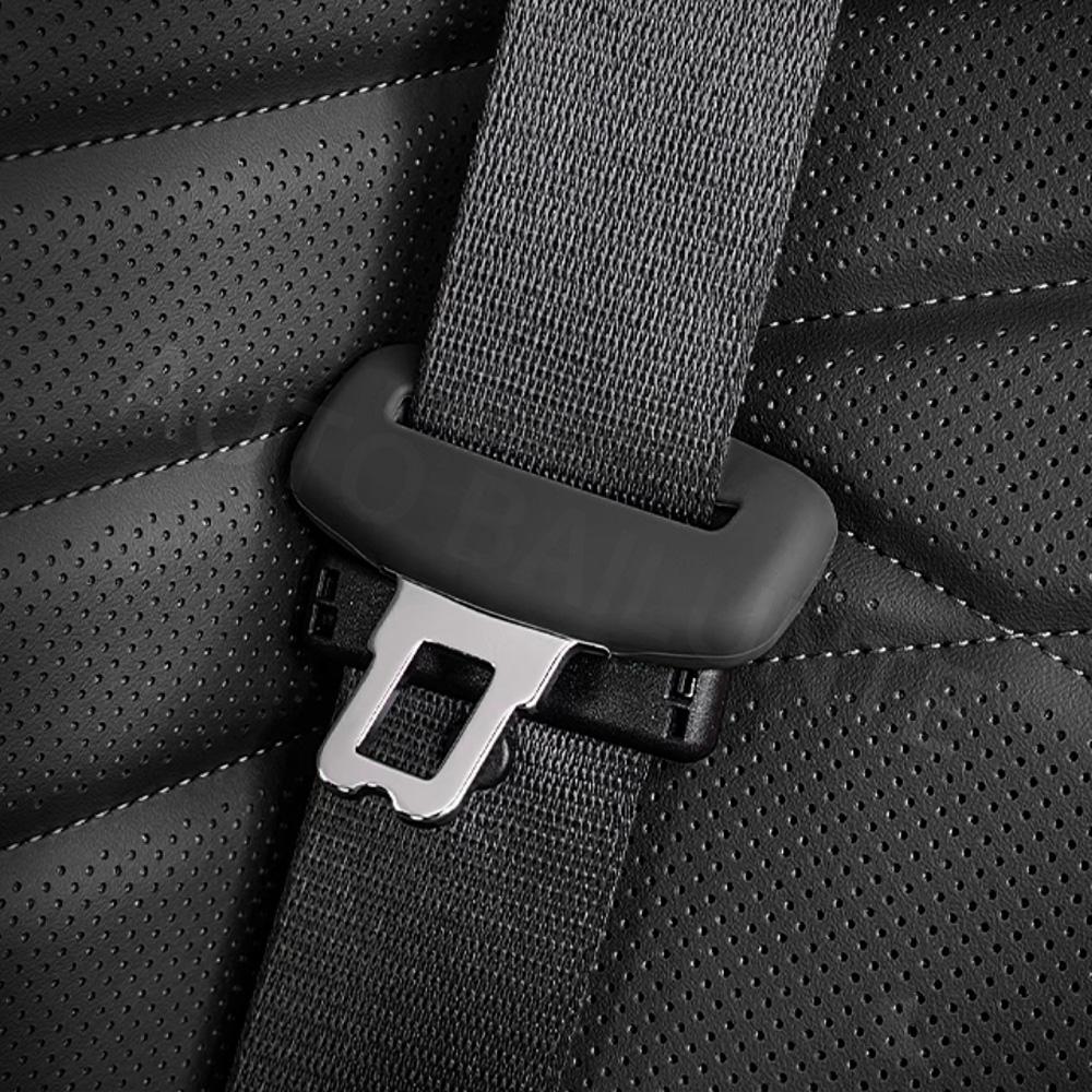 Car Seat Belt Buckle Protector Cover For BMW X7 2019 2020 2025 2025 2025 2025 2025  Anti-collision Soft Silicone Car Accessories