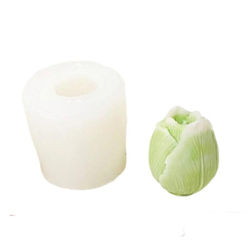 Tulips Candle Making Mould With Food Grade Silicone for Handmade Candle and Decorative Projects