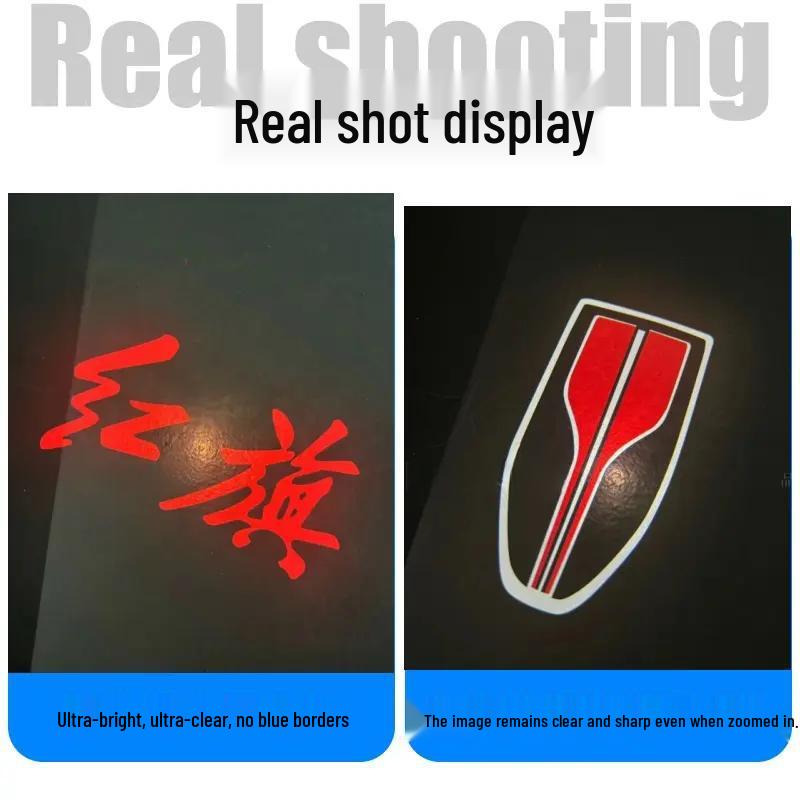 Hongqi H5/H6 Dynamic Door Welcome Lights (2023-2025) with Gradient Projection