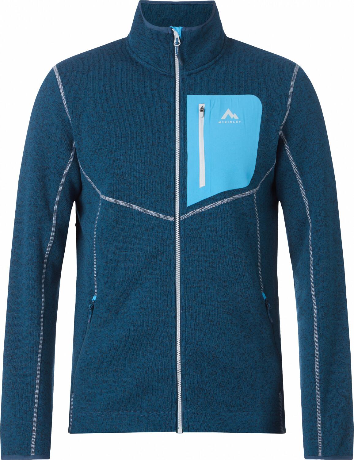 

McKinley Мужская флисовая куртка Skeena II 921 melange/bluepetr 4XL
