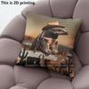 Western Cowboy Animal Throw Pillow Covers Pattern Cushion Cover Suitable for Sofa Bedroom Car Pillow Cover