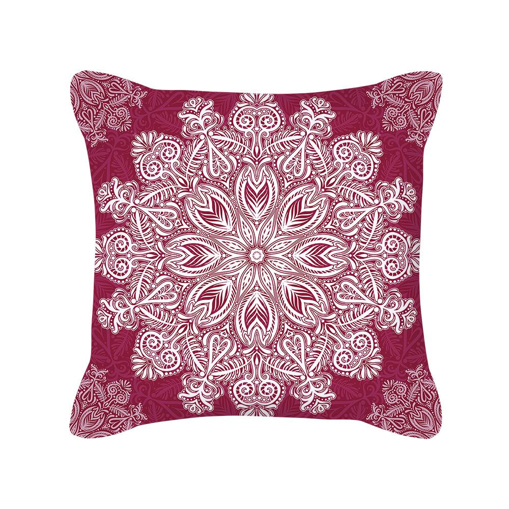 New Product Pillow Ins Nordic Style Geometric Pattern Plush Pillow Cover Sofa Cushion Cover