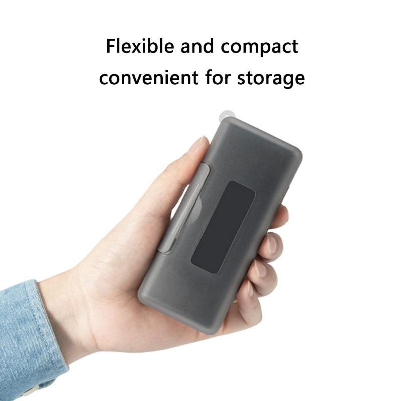 Reliable M.2 Storage Container Box Dustproof and Shockproof 2 Slots Hard Drive Protective Case for Digital Device Users