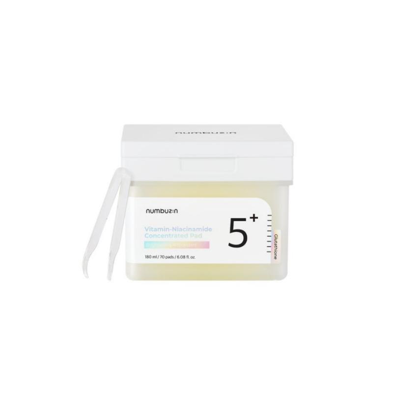 

numbuzin No.5 Glutathione C Blemish Film Pad 70 Pads