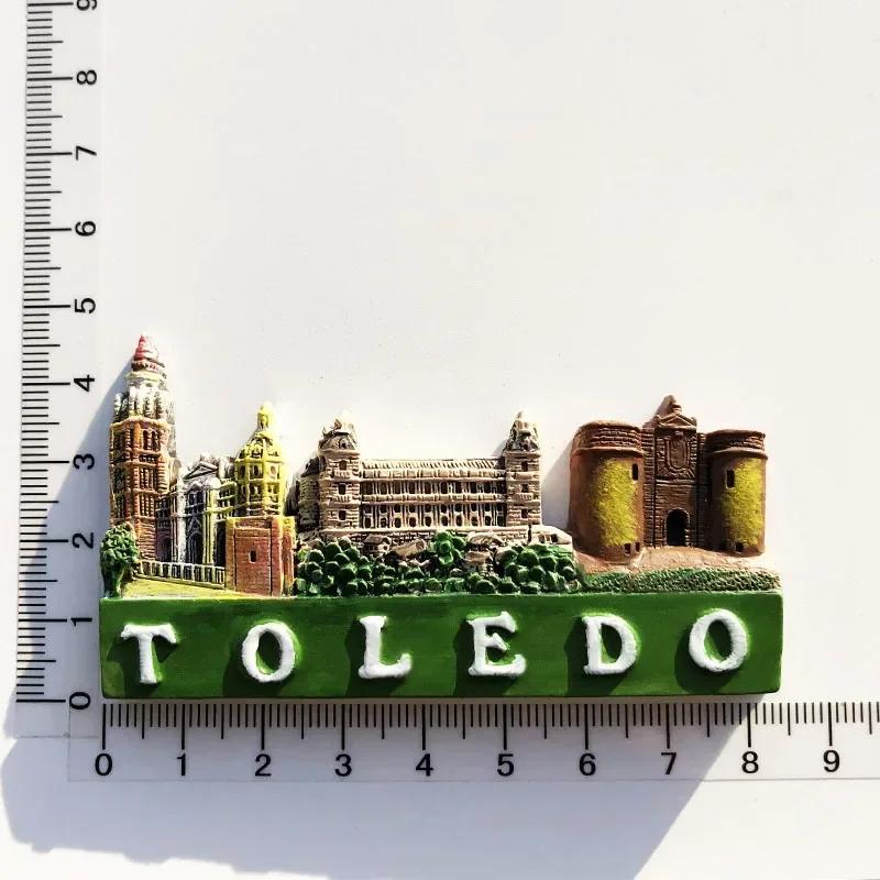 Spain Refrigerator Magnets Tourist Souvenir Cordoba Barcelona Mallorca Sevilla Cantabria Travel Gifts Magnetic Fridge Stickers