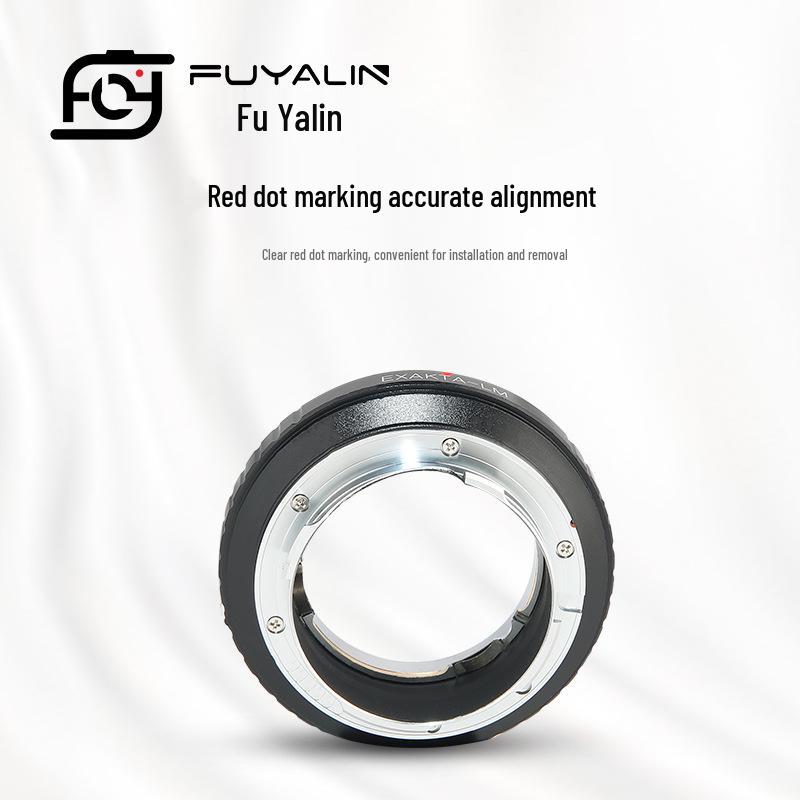 EXA-LM Lens Adapter for Converting Exakta EXA Lenses To Leica M-mount Cameras.