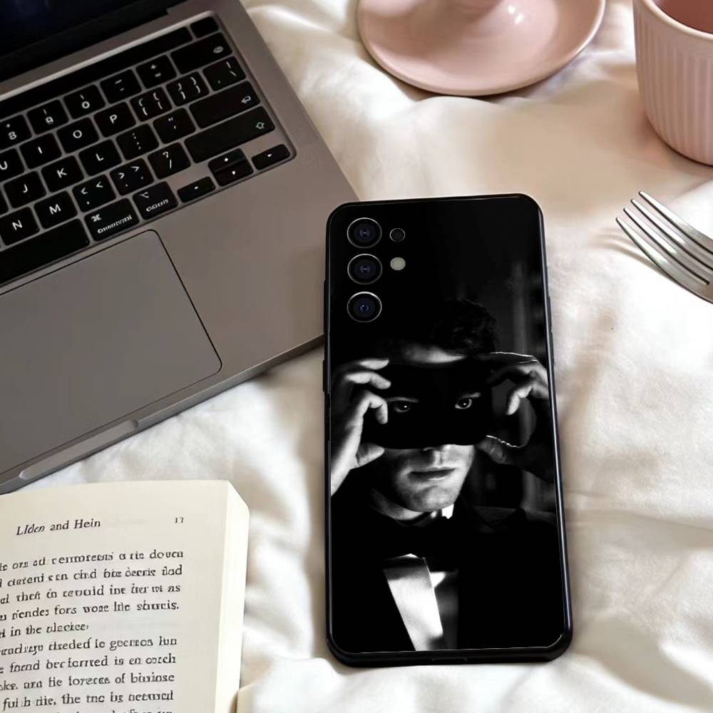 F-Fifty Shades of Grey Jamie Dornan Phone Case For Samsung S25,24,23,22,30,21,10,9,Ultra,Plus,Lite,FE,4,5 G Soft Black Case