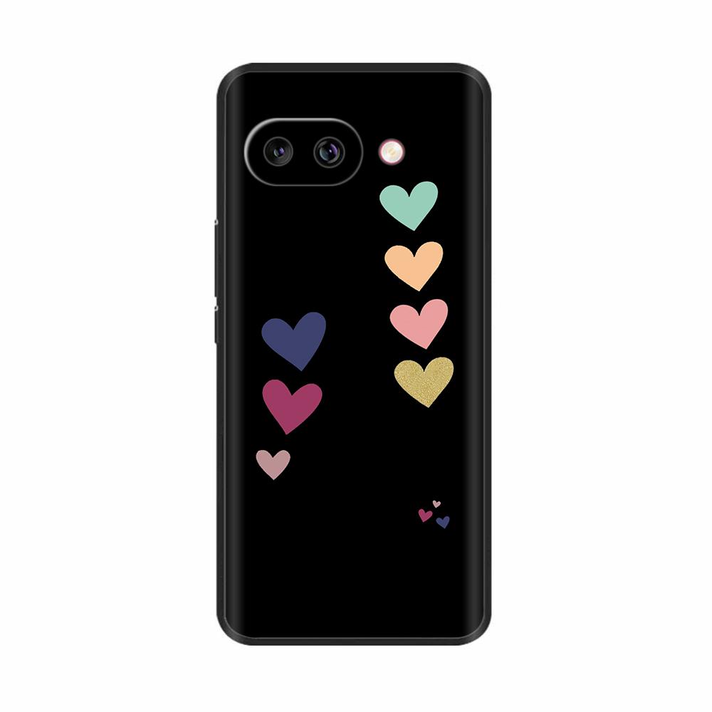 For Google Pixel 9A Case Luxury Soft Silicon Pattern Painted Back Cover For Google Pixel 9A GXQ96 GTF7P G3Y12 Phone Cases Bags