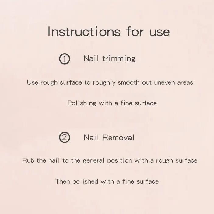 50PCS Nail File Polishing Sponge Mini Small Oval Double Sided Polishing Repair Type Bean Curd Block Manicure Tool Manicure Set