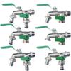 1PC Water Tank Connector 1-Way Hose Replacement Fitting Garden Irrigation Faucet Adapter Zinc Alloy Tap Joint Ball Valve