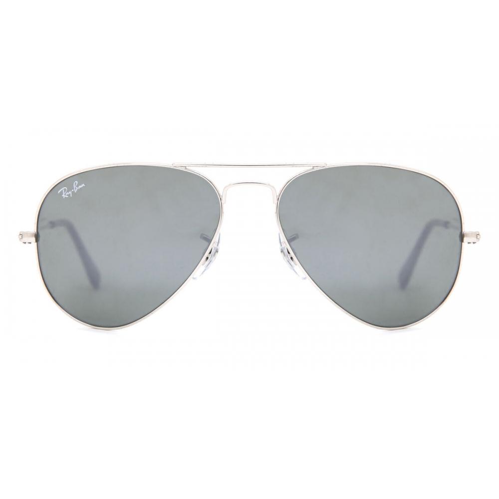 

Ray Ban Rb3025 Aviator Большие Металлические Блокирующие Синий Свет W3275 Унисекс Солнцезащитные очки Silver/55