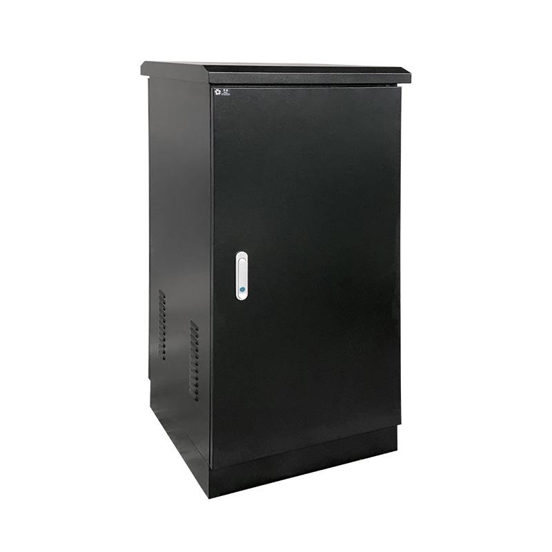 Waterproof Floor-Standing Outdoor Cabinet with Safety Lock, Stainless Steel, Floor-Mounted