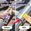 Neues Rostentferner-Spray: Eisenpulver-Formel, eindringender Reiniger/Entlacker, Metall-/Chrom-Restaurator. Nur für Eisenoberflächen