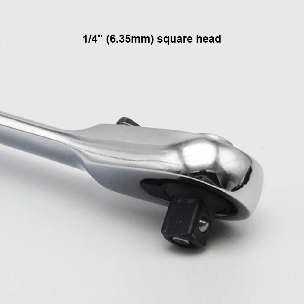 6.35 mm Mini Quick Ratchet Wrench 72 Tooth Hexagonal Ratchet Wrench Hand Repair Tool