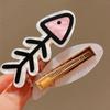Cute Little Fish Bone Hairpin Girls' Bangs Clip Broken Hair Clip Fun Clip